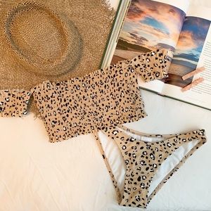 Off the shoulder swimsuit